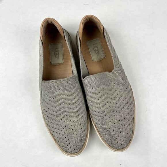 Ugg Sammy Metallic Chevron Sneaker 8 - Picture 1 of 10
